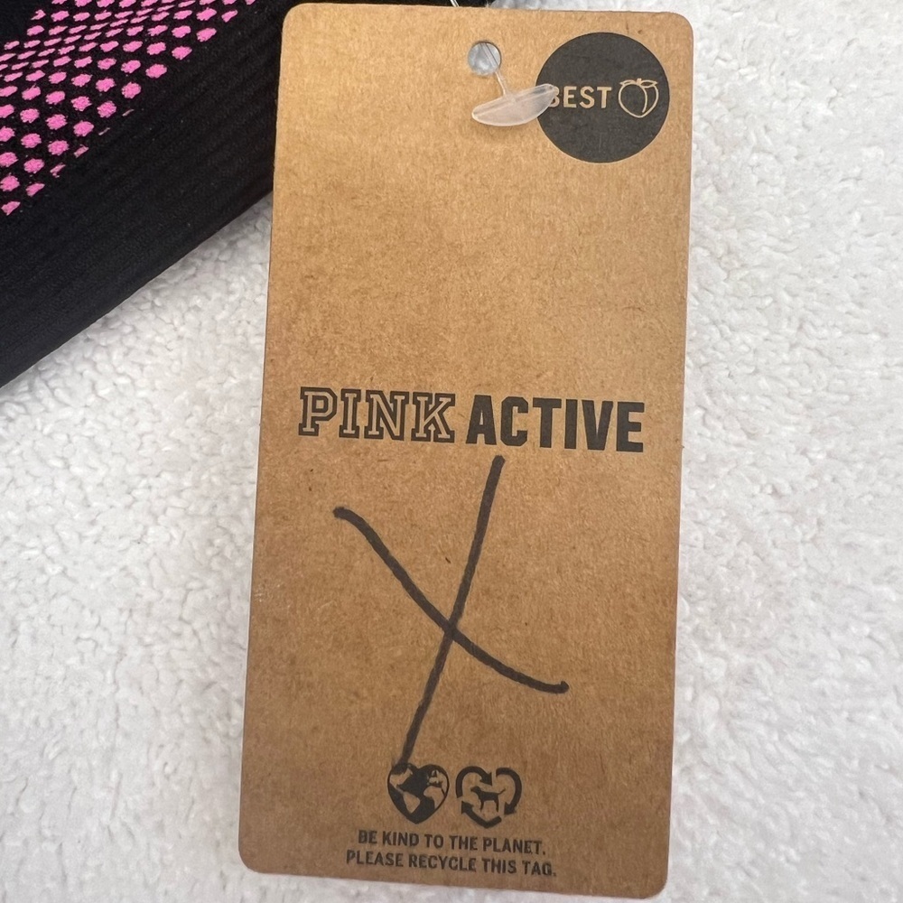 Victoria’s Secret PINK Active NWT High Waist Full Length Tights Leggings Size S - Picture 4 of 9